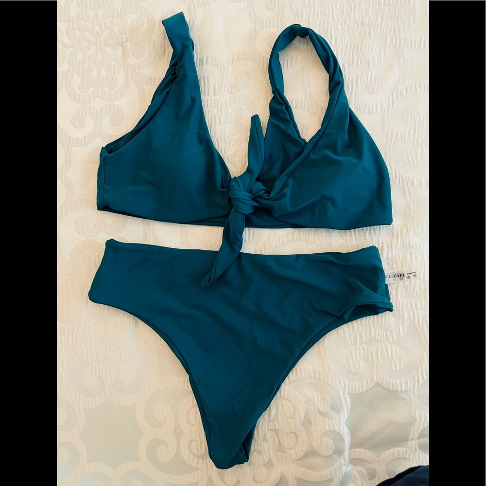 Two piece swim suit